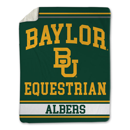 Baylor - NCAA Equestrian : Addisyn Albers - Blanket-0