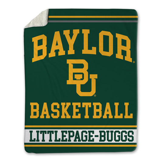 Baylor - NCAA Women's Basketball : Darianna Littlepage-Buggs - Blanket-0