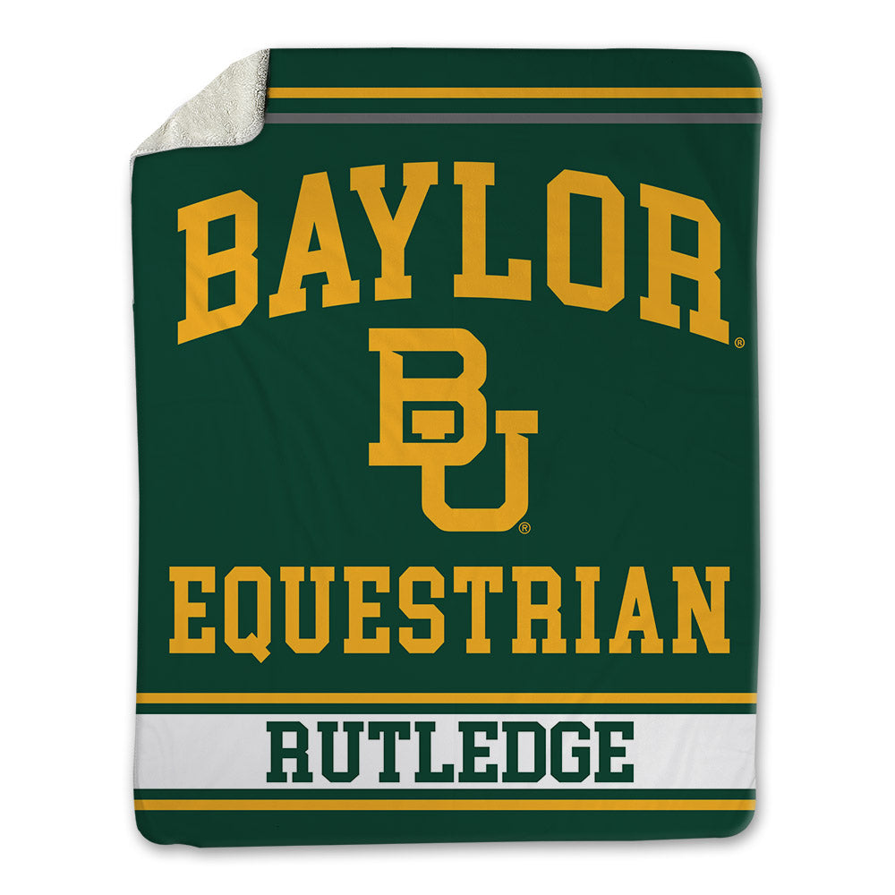 Baylor - NCAA Equestrian : Carley Rutledge - Blanket-0