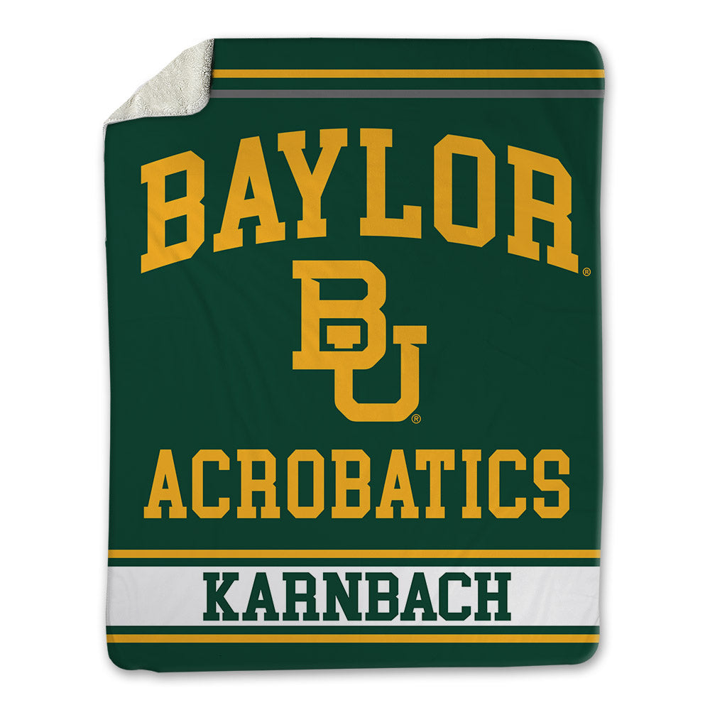 Baylor - NCAA Acrobatics & Tumbling : Cassandra Karnbach - Blanket-0
