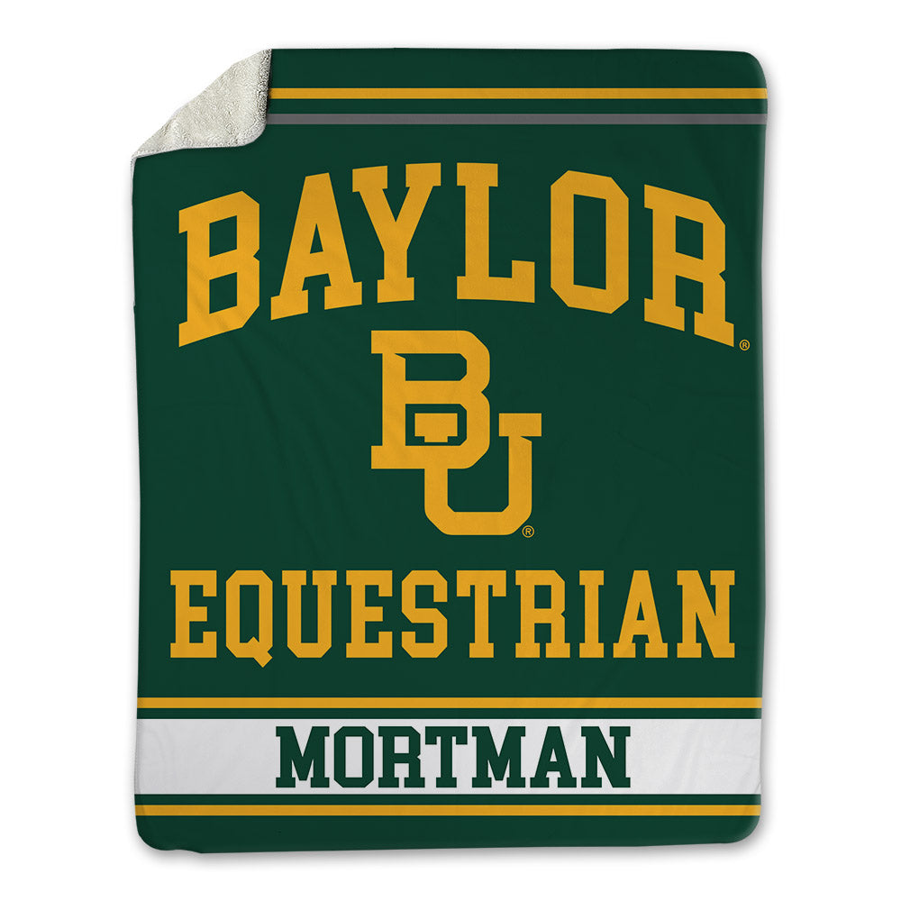 Baylor - NCAA Equestrian : Avery Mortman - Blanket-0