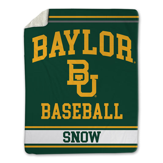 Baylor - NCAA Baseball : Hunter Snow - Blanket-0