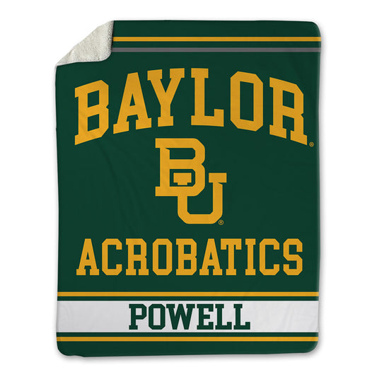 Baylor - NCAA Acrobatics & Tumbling : Amya Powell - Blanket-0