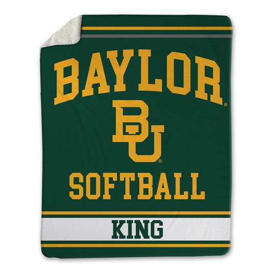 Baylor - NCAA Softball : Paige King - Blanket-0