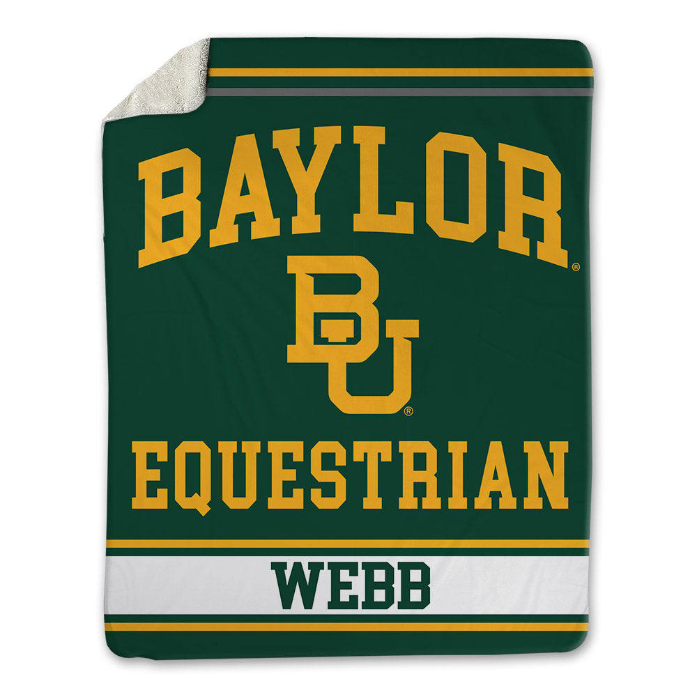 Baylor - NCAA Equestrian : Addison Webb - Blanket-0