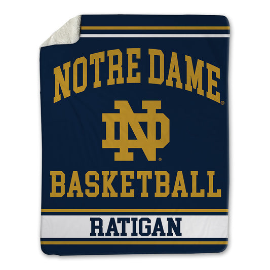 Notre Dame - NCAA Women's Basketball : Kelly Ratigan - Blanket-0