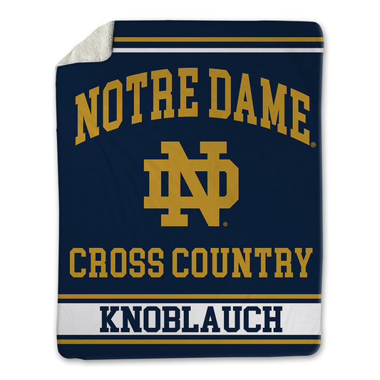 Notre Dame - NCAA Women's Cross Country : Addison Knoblauch - Blanket-0