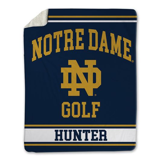 Notre Dame - NCAA Women's Golf : Maya Hunter - Blanket-0
