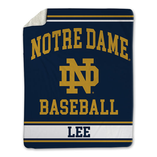 Notre Dame - NCAA Baseball : Oisin Lee - Blanket-0