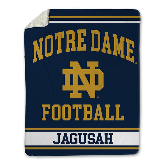 Notre Dame - NCAA Football : Charles Jagusah - Blanket-0