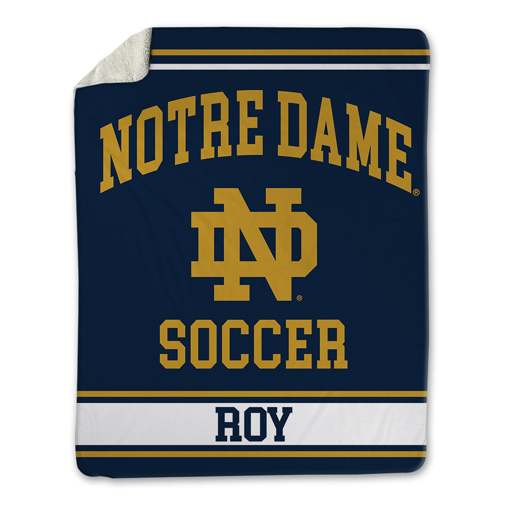 Notre Dame - NCAA Women's Soccer : Morgan Roy - Blanket-0