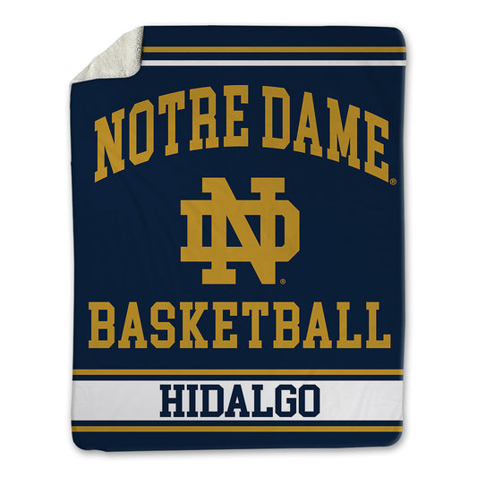 Notre Dame - NCAA Women's Basketball : Hannah Hidalgo - Blanket-0