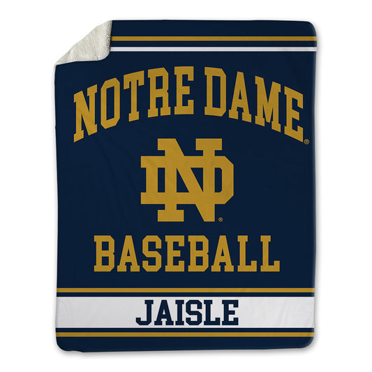 Notre Dame - NCAA Baseball : Will Jaisle - Blanket-0