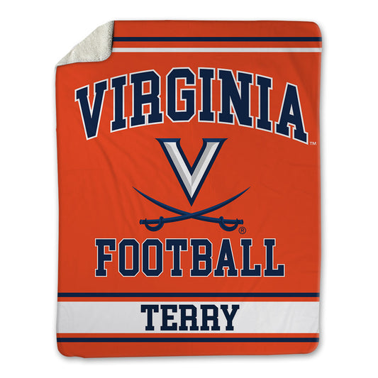 Virginia - NCAA Football : Lorenz Terry - Blanket-0