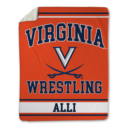 Virginia - NCAA Wrestling : Anwar Alli - Blanket-0