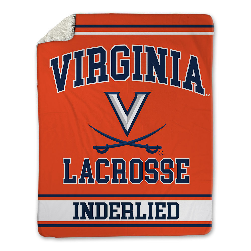 Virginia - NCAA Men's Lacrosse : Will Inderlied - Blanket-0