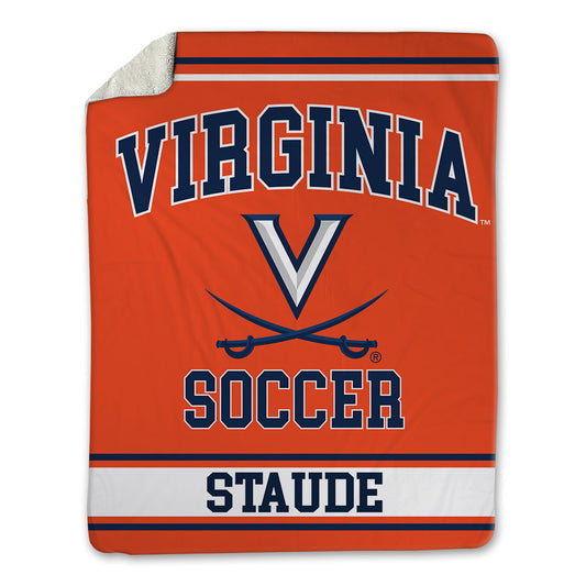 Virginia - NCAA Women's Soccer : Talia Staude - Blanket-0