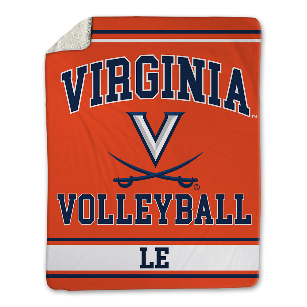 Virginia - NCAA Women's Volleyball : Ashley Le - Blanket-0