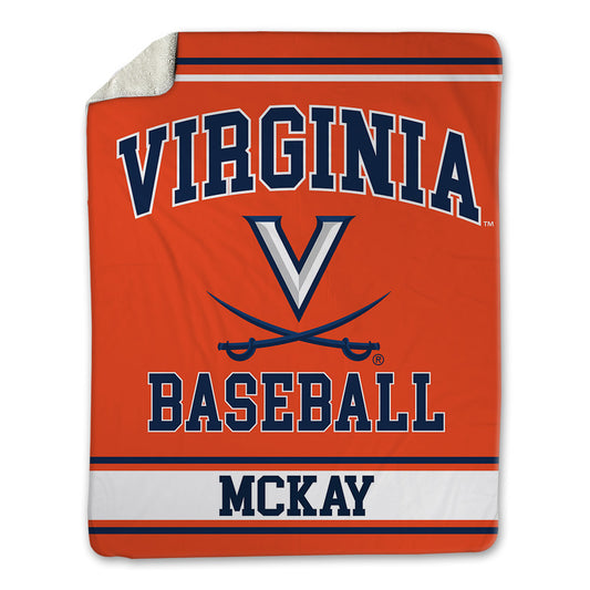 Virginia - NCAA Baseball : Cullen McKay - Blanket-0