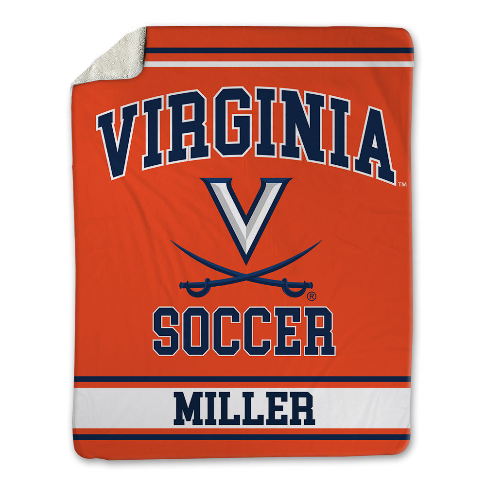 Virginia - NCAA Men's Soccer : Reese Miller - Blanket-0