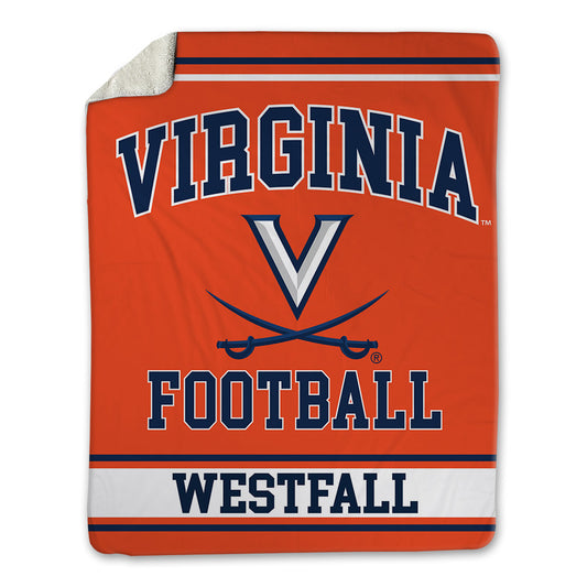 Virginia - NCAA Football : Sam Westfall - Blanket-0