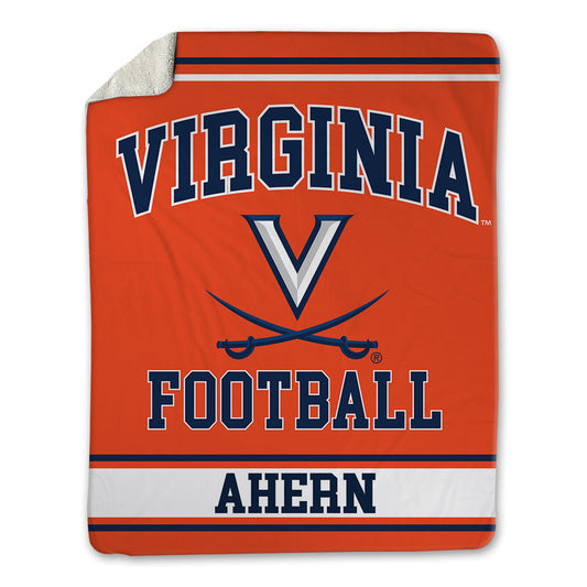 Virginia - NCAA Football : Josh Ahern - Blanket-0