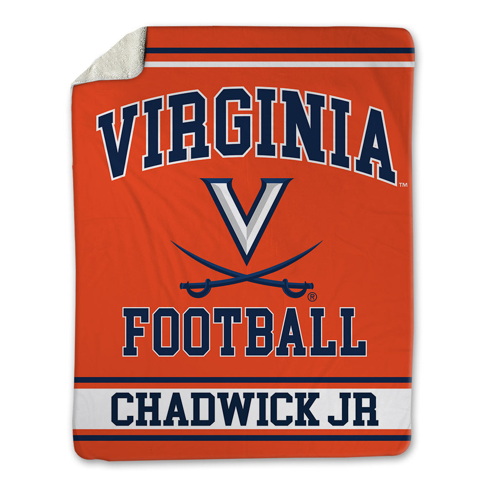 Virginia - NCAA Football : Kevin Chadwick Jr - Blanket-0