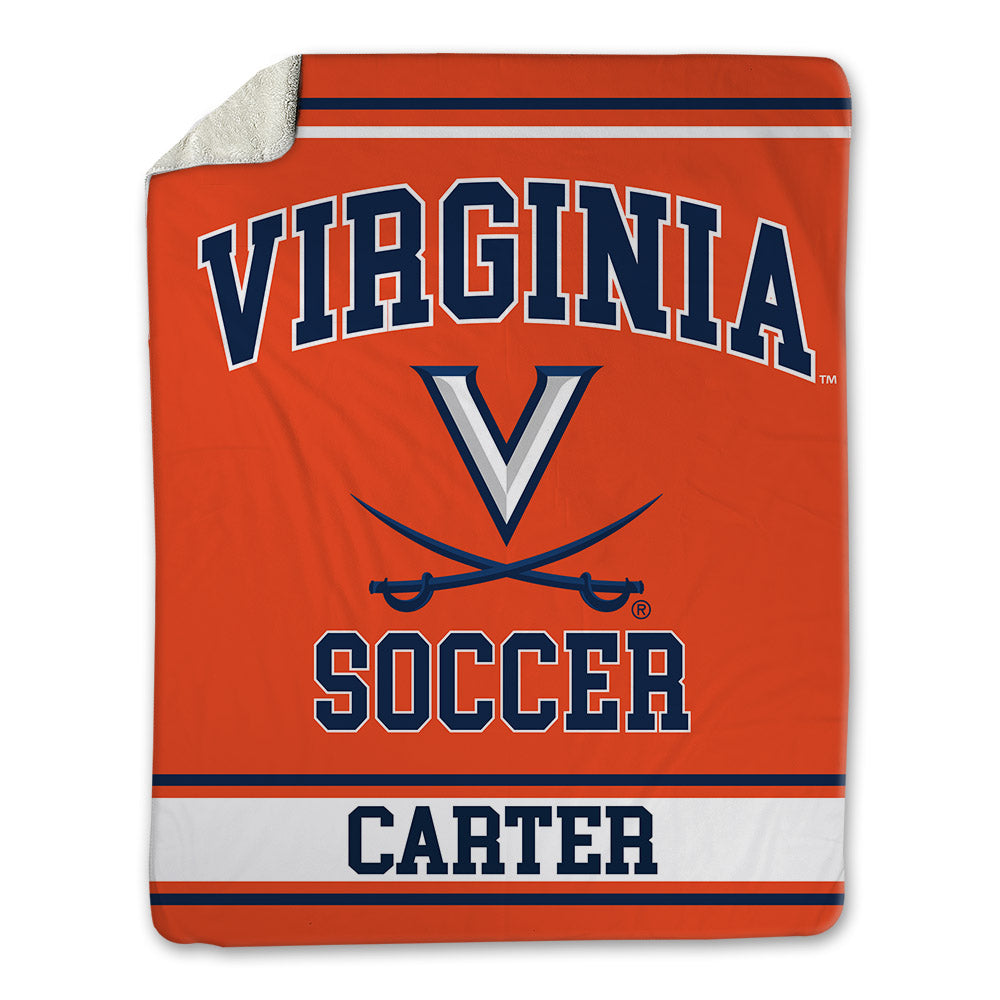 Virginia - NCAA Women's Soccer : Maya Carter - Blanket-0