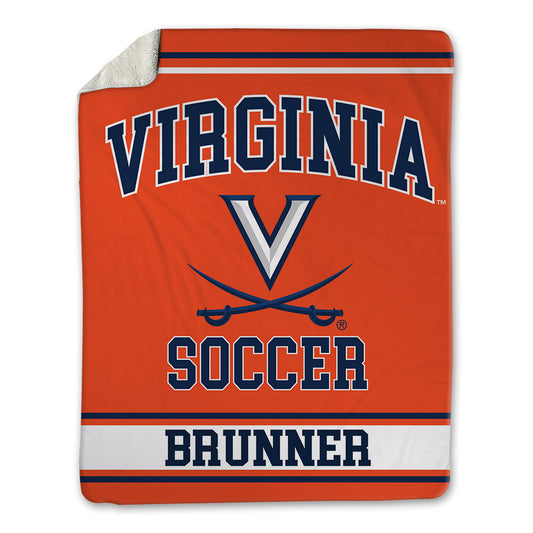 Virginia - NCAA Women's Soccer : Sarah Brunner - Blanket-0