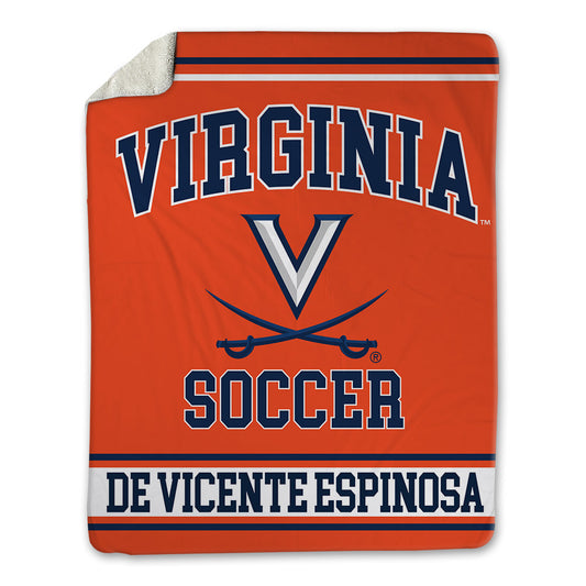 Virginia - NCAA Men's Soccer : Jesus De Vicente Espinosa - Blanket-0