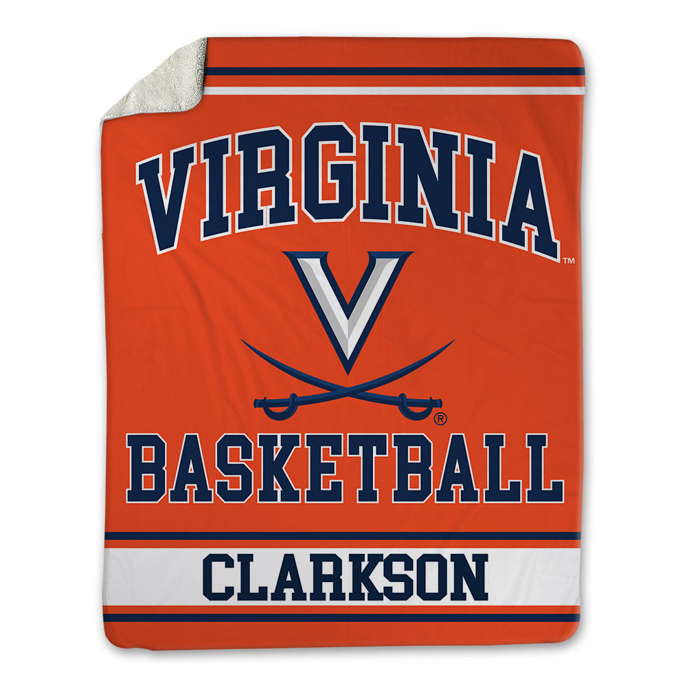 Virginia - NCAA Women's Basketball : London Clarkson - Blanket-0