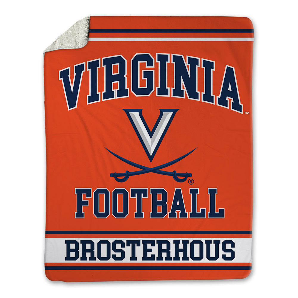 Virginia - NCAA Football : Grady Brosterhous - Blanket-0