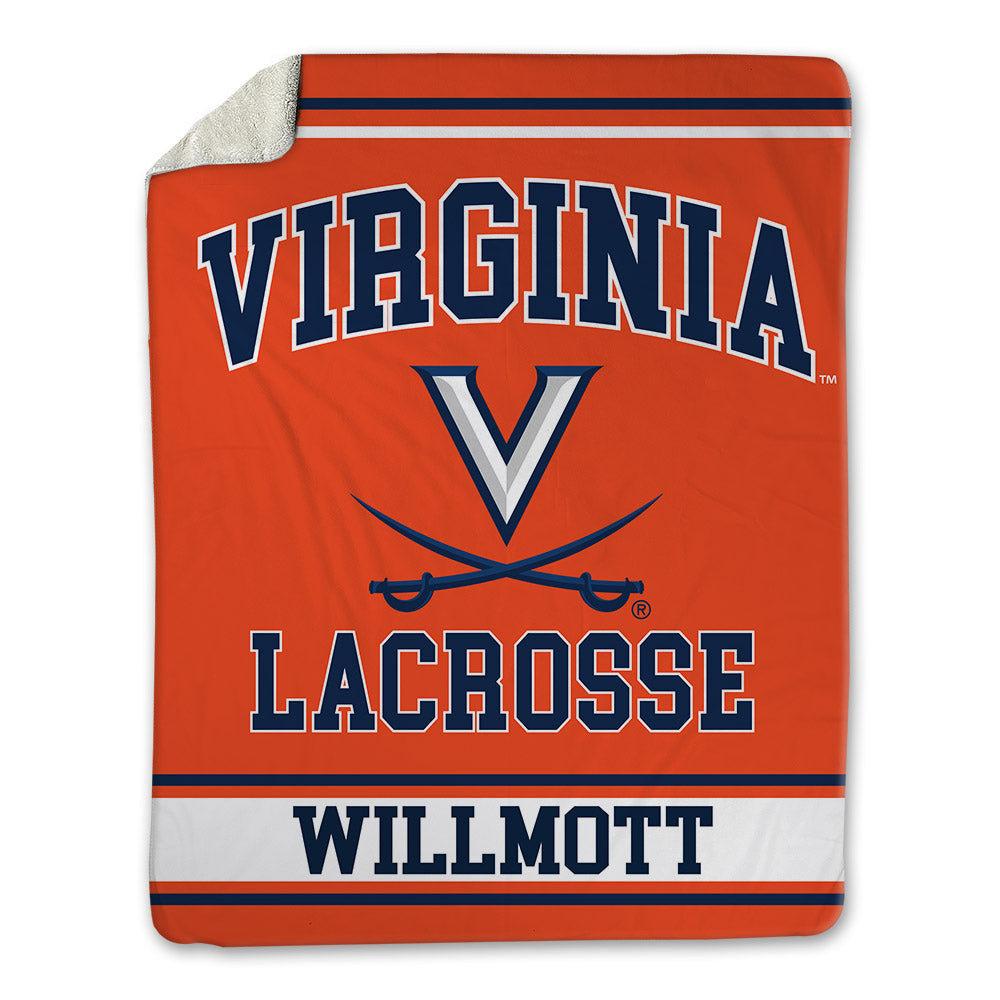 Virginia - NCAA Women's Lacrosse : Wylly Willmott - Blanket-0