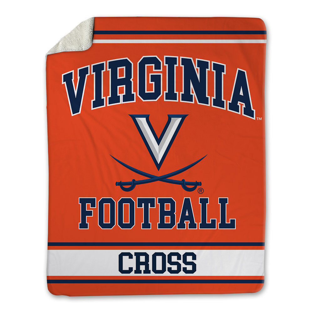 Virginia - NCAA Football : Kendall Cross - Blanket-0