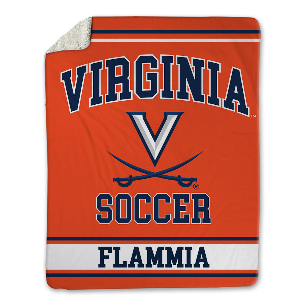 Virginia - NCAA Women's Soccer : Jill Flammia - Blanket-0