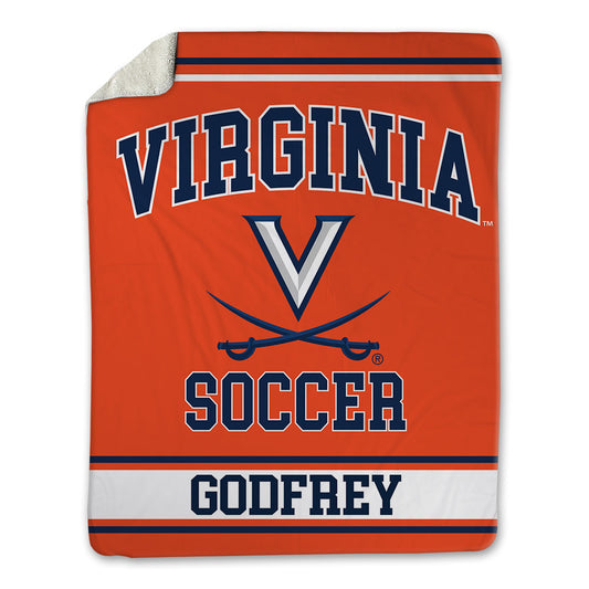 Virginia - NCAA Women's Soccer : Lia Godfrey - Blanket-0