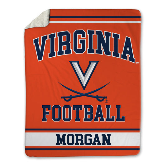 Virginia - NCAA Football : Brand Morgan - Blanket-0