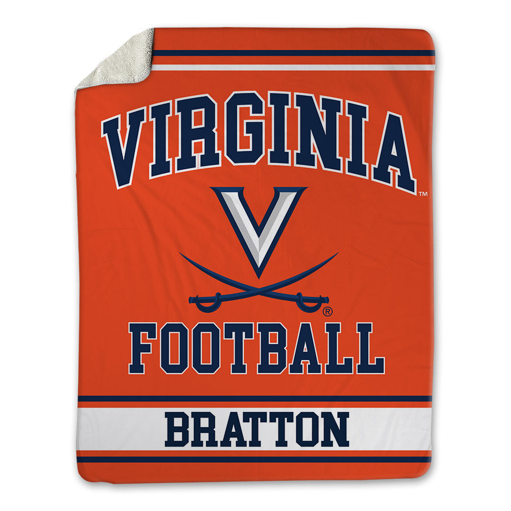 Virginia - NCAA Football : KJ Bratton - Blanket-0