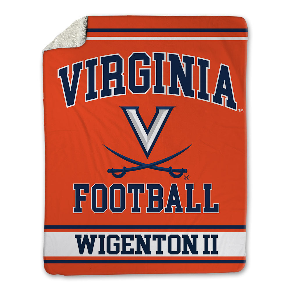 Virginia - NCAA Football : Kevin Wigenton II - Blanket-0