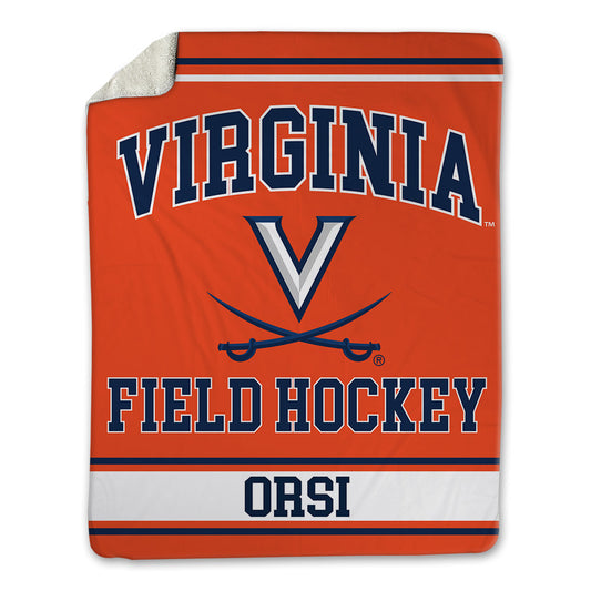 Virginia - NCAA Women's Field Hockey : Madison Orsi - Blanket-0