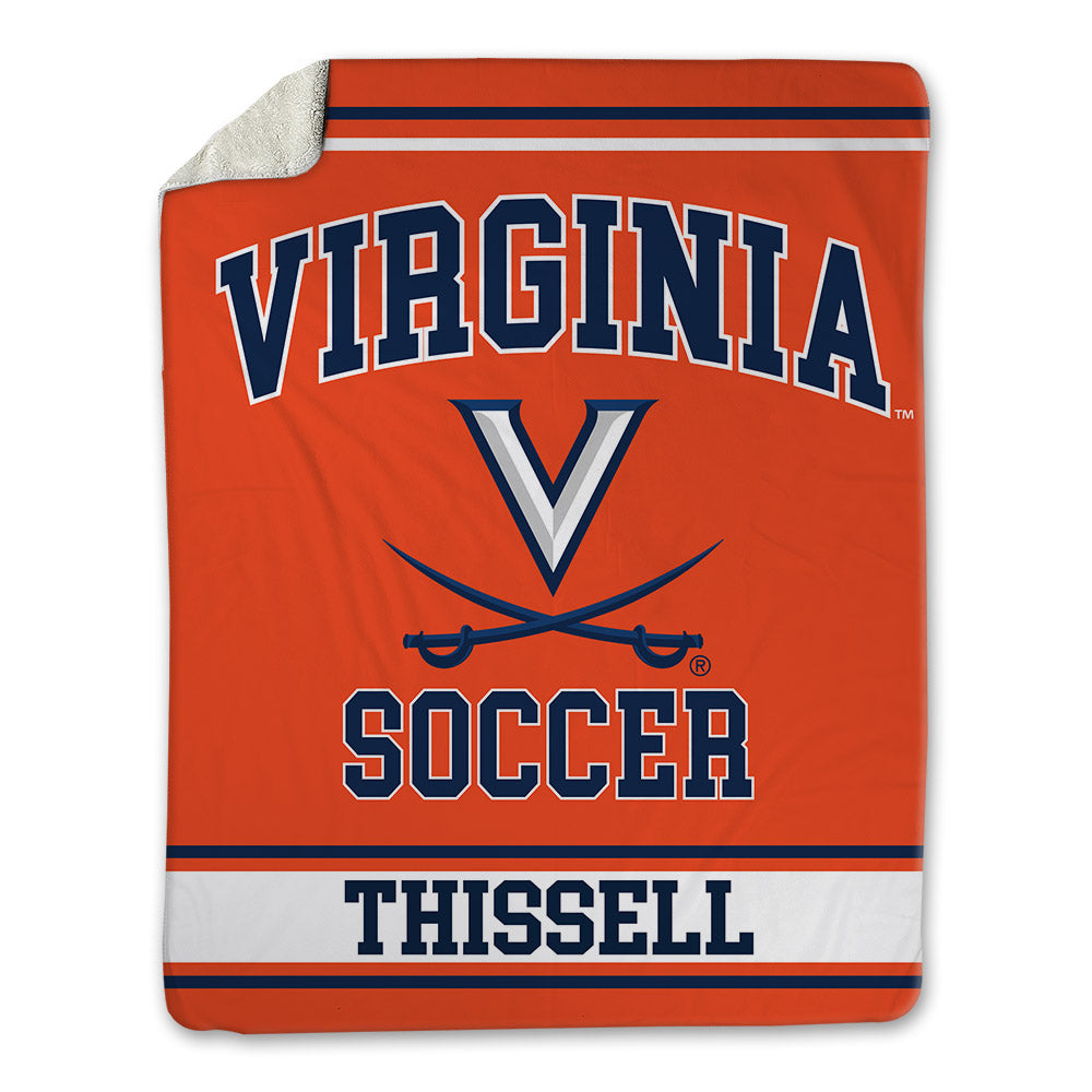 Virginia - NCAA Men's Soccer : Matthew Thissell - Blanket-0