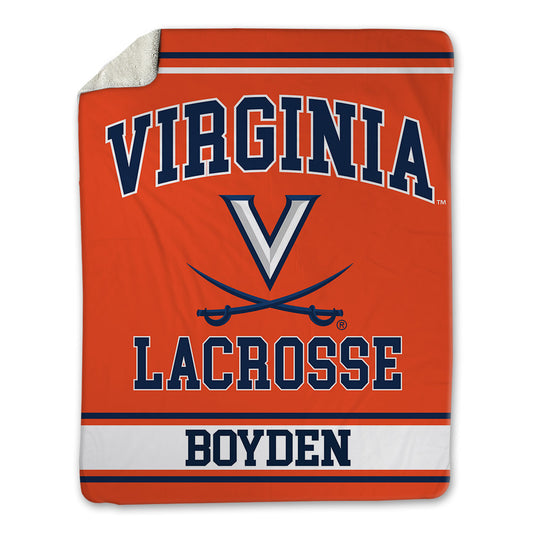 Virginia - NCAA Men's Lacrosse : Jack Boyden - Blanket-0