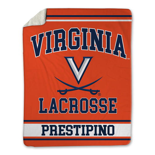 Virginia - NCAA Men's Lacrosse : Michael Prestipino - Blanket-0