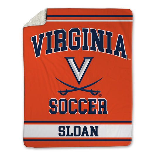 Virginia - NCAA Men's Soccer : Parker Sloan - Blanket-0