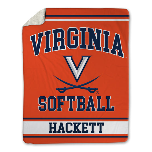 Virginia - NCAA Softball : Kelsey Hackett - Blanket-0