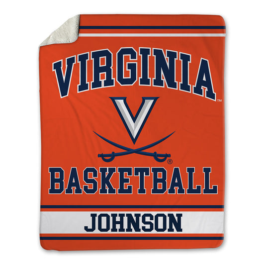 Virginia - NCAA Women's Basketball : Kymora Johnson - Blanket-0