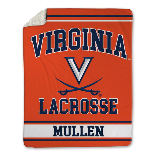 Virginia - NCAA Men's Lacrosse : Tucker Mullen - Blanket-0