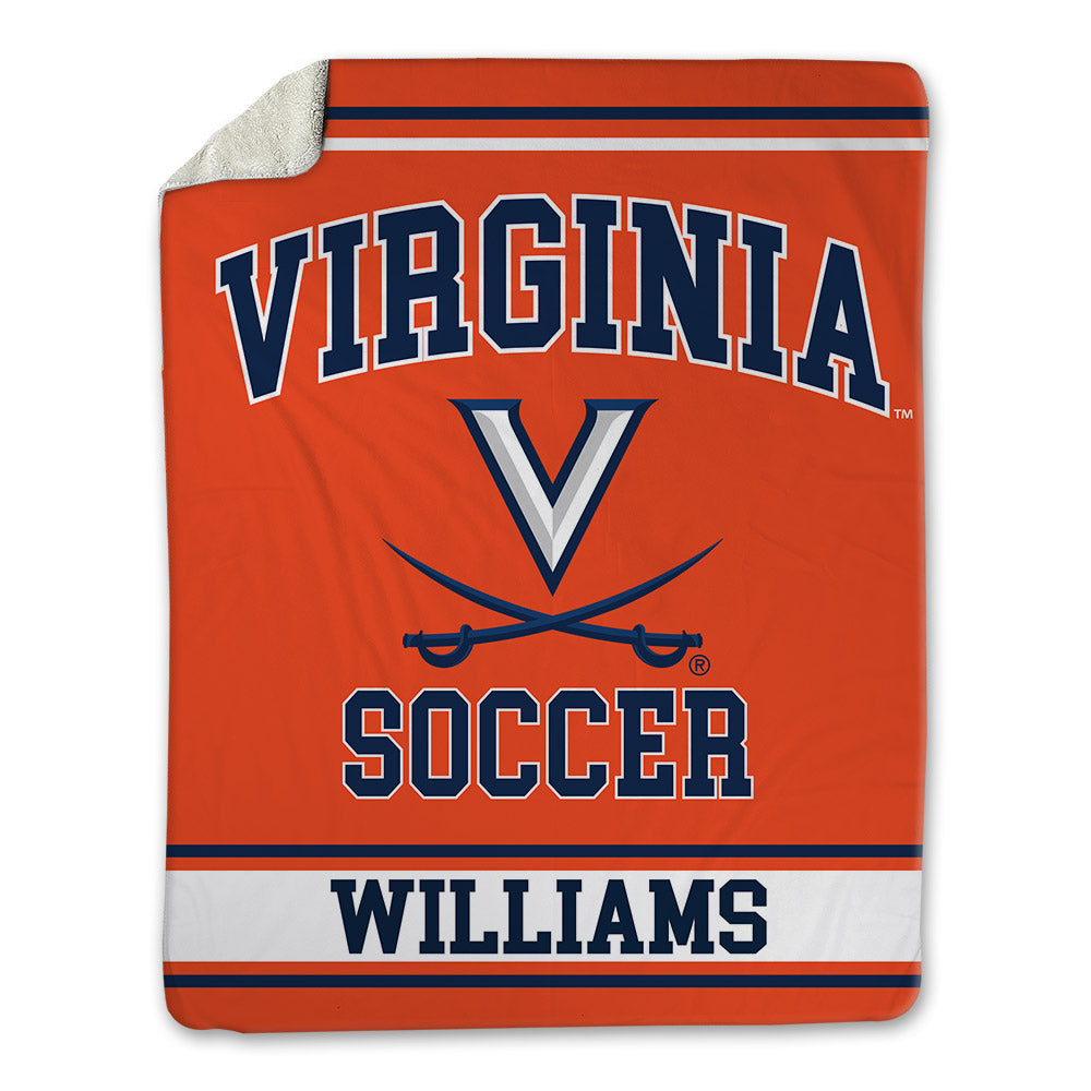 Virginia - NCAA Women's Soccer : Annamarie Williams - Blanket-0