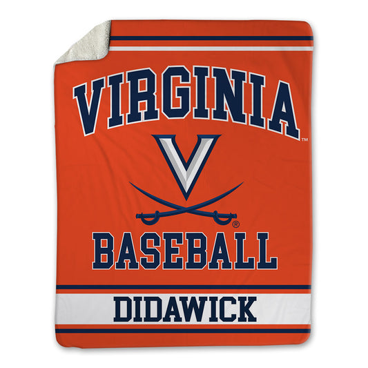 Virginia - NCAA Baseball : Harrison Didawick - Blanket-0