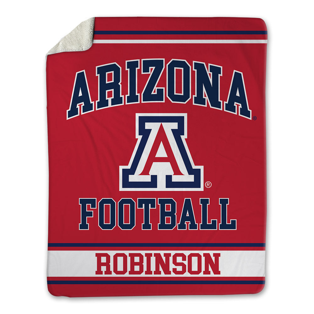 Arizona - NCAA Football : Myron Robinson - Blanket-0